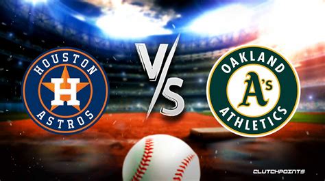 [Official] Astros @ Athletics .